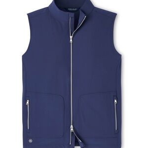 NWT Peter Millar Contour Vest XL Navy $245